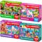 100 Pcs Floor Puzzles for Kids | Unicorns, Princess & Mermaids